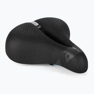 Sportourer Zeta Comfort Gel Flow black bicycle saddle