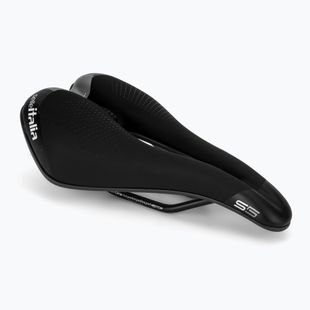 Bike saddle Selle Italia Sportouring S 5 Superflow, Fec Alloy Rail, Soft-Tek, Light Gel black