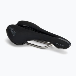 Selle Italia Flite Boost Gravel Superflow bicycle saddle, Fibra-Tek, Light Gel black