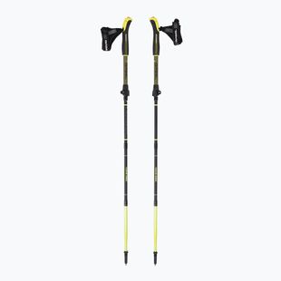 GABEL Fusion Wired Nordic Walking Poles Black/Lime