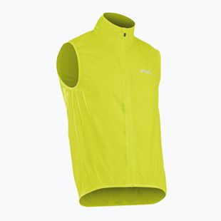 Men's Northwave Vortex 2 yellow fluo cycle waistcoat