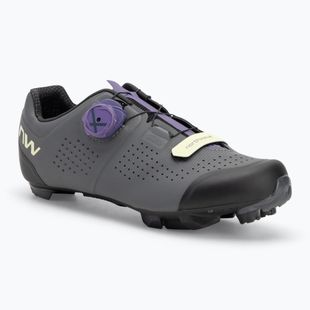 Women's MTB cycling shoes Northwave Razer dark grey/dark purple
