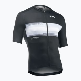 Northwave Force Evo men's cycling jersey black/white