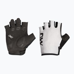 Men's Northwave Active Short Finger cycling gloves light grey