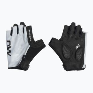 Men's Northwave Active Short Finger cycling gloves light grey