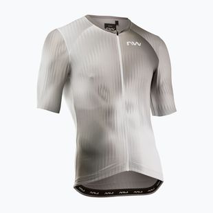 Men's cycling jersey Northwave Blade white/sand