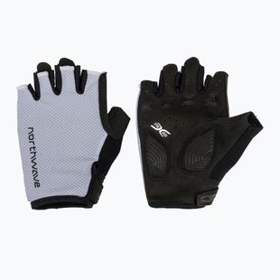 Men's cycling gloves Northwave Active Max Short Finger ice grey