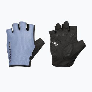 Men's cycling gloves Northwave Active Max Short Finger ice grey