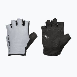 Men's cycling gloves Northwave Active Max Short Finger light grey
