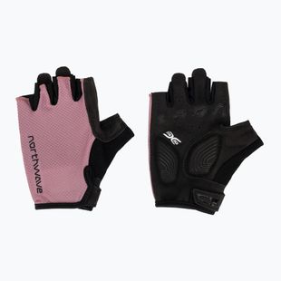 Women's cycling gloves Northwave Active Max Short Finger dusty malva