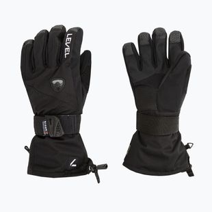 Men's snowboard gloves Level Fly black 1031