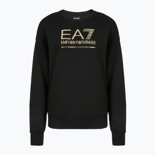 Men's sweatshirt EA7 Emporio Armani Train Visibility black / gold