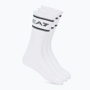 Socks EA7 Emporio Armani Train Socks Sponge 3 pairs white / white / white