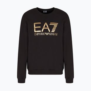 Men's sweatshirt EA7 Emporio Armani Train Logo Series T-Top Big Logo black