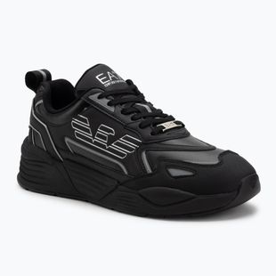 Shoes EA7 Emporio Armani Ace Runner Special triple black / silver