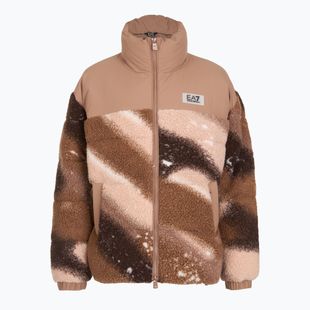 Women's jacket EA7 Train Contemporary Sport Medium Padded fancy brownie stellar