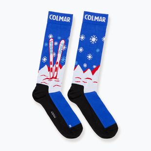 Colmar Freetime abyss blue/white/rac ski socks