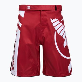 Hayabusa Icon Fight red ICFS boxer shorts