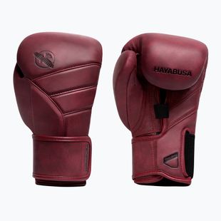 Hayabusa T3 LX crimson boxing gloves