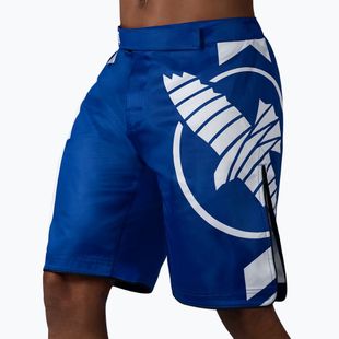 Hayabusa Icon Fight blue/white training shorts