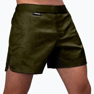 Hayabusa men's training shorts Hex Mid-Thigh green