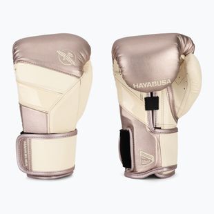 Hayabusa T3 rose gold boxing gloves