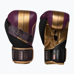 Hayabusa Marvel's Batroc purple/gold boxing gloves