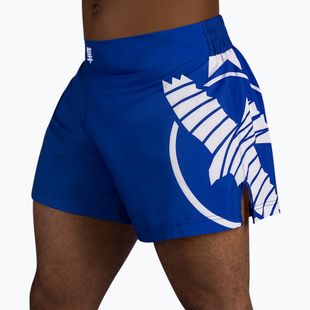 Hayabusa Icon Kickboxing men's training shorts blue/white