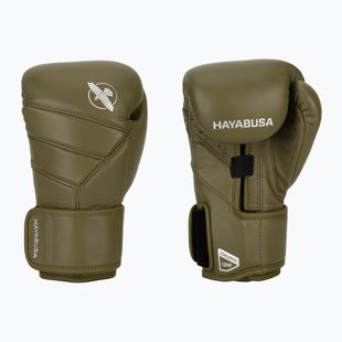 Hayabusa T3 Kanpeki olive green boxing gloves