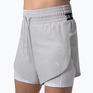 Women's training shorts Hayabusa Mid Rise Layered grey