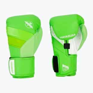 Hayabusa T3 Neon neon green boxing gloves