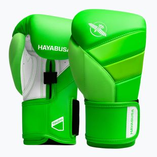 Hayabusa T3 Neon neon green boxing gloves