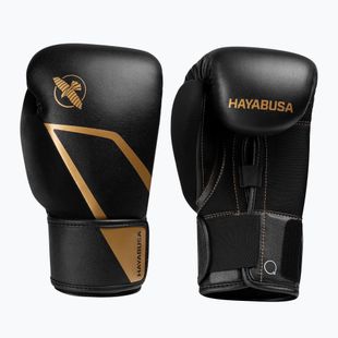 Boxing gloves Hayabusa E1 Boxing black/gold