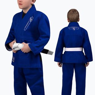 GI for children's Brazilian jiu-jitsu Hayabusa Essential blue