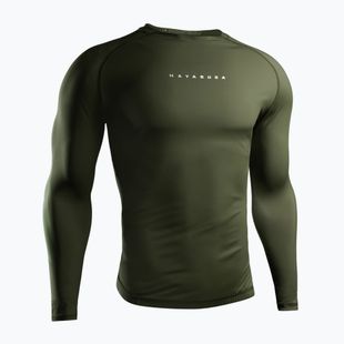 Men's long sleeve rashguard Hayabusa Core Rash Guard green