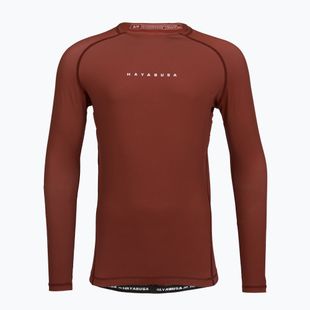 Men's long sleeve rashguard Hayabusa Core Rash Guard red