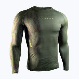 Men's long sleeve rashguard Hayabusa Apex Rash Guard green