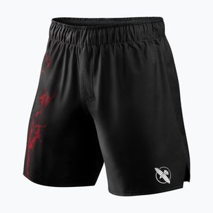 Men's training shorts Hayabusa X UFC BJJ Grappling red