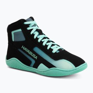 Boxing shoes Hayabusa Surge black/cyan