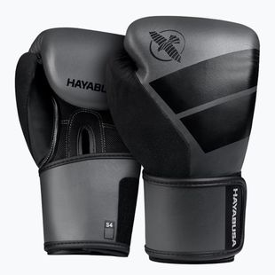 Hayabusa S4 Youth charcoal children's boxing gloves