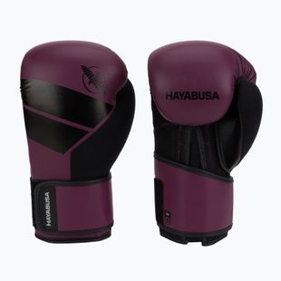 Hayabusa S4 purple boxing gloves S4BG