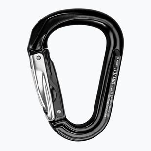 Carabiner Grivel Mega K6G Twin Gate black/black
