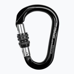Carabiner Grivel Mega K6N Screw Lock black/black