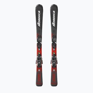 Kids’ downhill skis with bindings Nordica Team JR (110-150) + J7.0 FDT black/red