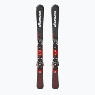 Kids’ downhill skis with bindings Nordica Team JR (100-140) + J4.5 FDT black/red