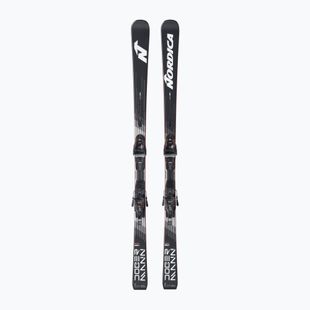 Downhill skis with bindings Nordica Doberman Multigara DC + Comp 13 FDT black/white