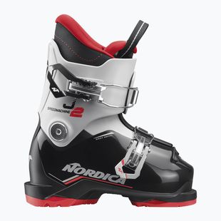 Children's ski boots Nordica Speedmachine J 2 black/grey/red