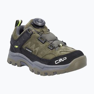 Children's trekking boots CMP Kiruna Low FitGo Waterproof olive
