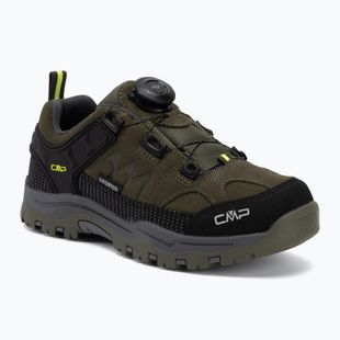 Children's trekking boots CMP Kiruna Low FitGo Waterproof olive