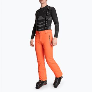 Men's CMP ski trousers 3W04467 fanta fluo
